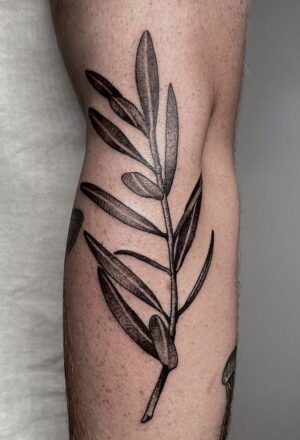 Blackwork tattoo montreal