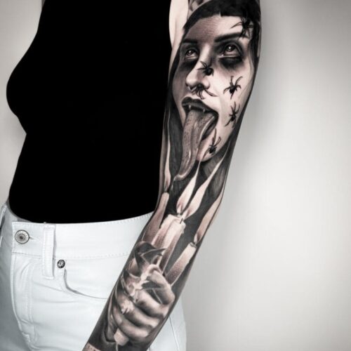 Best Montreal Tattoo Artist - Blackwork